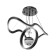 Lamp with DDD "Viva" LED 180W 3000-6000K Black 63x29x15-115 cm