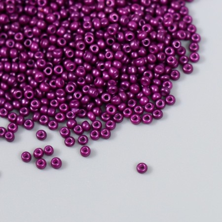 Glass beads 12/0 "eggplant" 15 grams