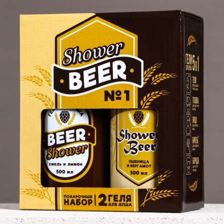 Gift set, shower gel, 2 x 500 ml, pure happiness-6