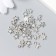 Decor for creativity Metal "Little Star" silver 0.8x0.9 cm