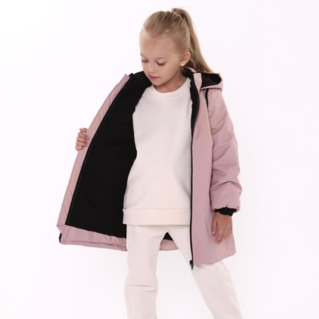 Demician jacket nursery, dusty pink color, height 116-122 cm-4