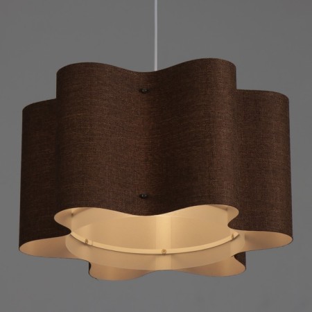 Bayerlux lamp "Laura" E27 15W chocolate 52x52x26-126 cm-2
