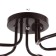 Chandelier 1341003/5wt e27 15W brown Bayerlux