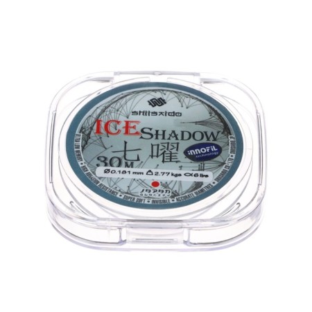 SHII Saido Ice Shadow fishing line, diameter 0.181 mm, test 2.77 kg, 30 m, transparent