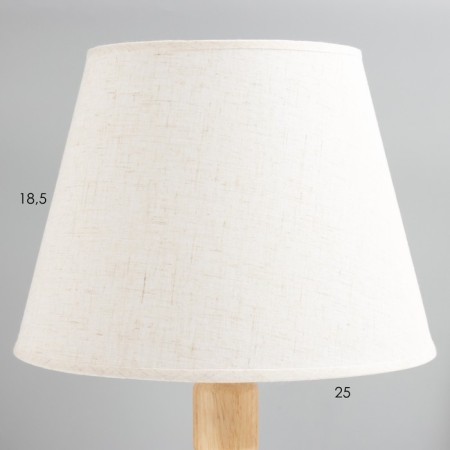 Lignum table lamp E27 40W light wood 25x25x37.5 cm Risalux-2