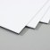 A set of glitter foamiran (5 sheets) 2 mm, 20x30 cm, white