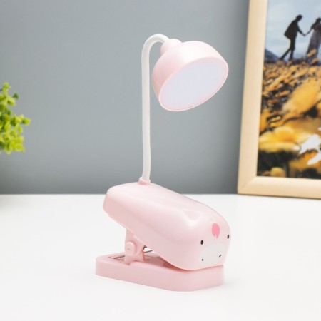 Table lamp on the clothespin "Cartoon" LED 3W USB AKB MIX 5.7x10.5x25 cm Risalux-1