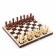 The chess figures are everyday, King H-7 cm D-2.4 cm, Pig H-4.4 cm D-2.4 cm