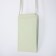 Cross-Bodi bag without fastening, green color