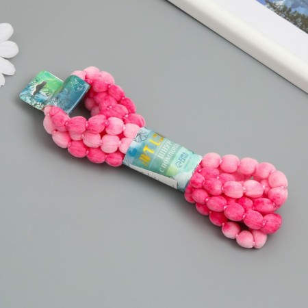 Cord with pompons "sakura" winding 2 m-1