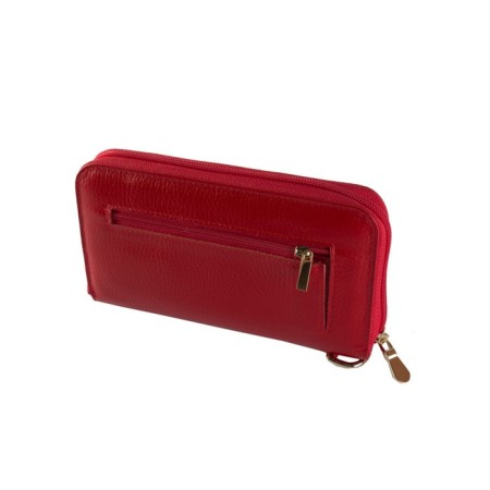 CPO-clatch XXL Nice, matte leather, red color-1