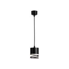 Suspended lamp with a replaceable lamp Ambrella Light, Techno, TN71109, GX53, Black Color Black