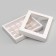 Folding box under 20 sweets, white, 17.7 x 22 x 3.5 cm