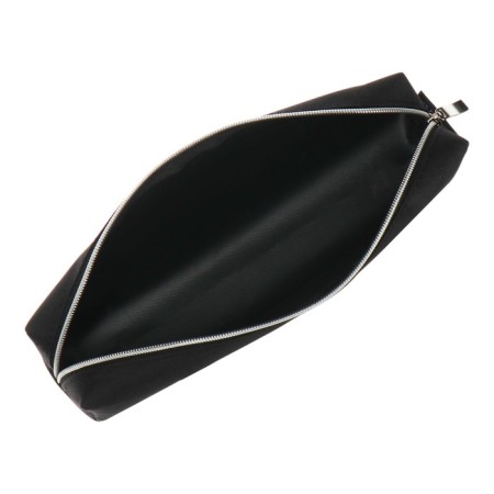 Penal soft, 1 compartment, 60 x 200 x 55 mm, voluminous, artificial leather application, Devente only black, mix*3vid-6