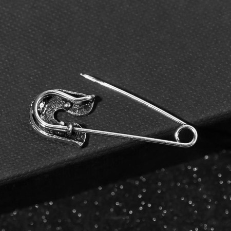 Karma Series-Bulanes “Protection from the evil eye”, 4cm, color black silver-3