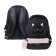 Youth backpack, 40 x 26 x 19 cm, ergonomic back, Hatber Street "Moore-huma" black NRK_90100