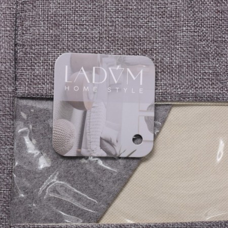 COFR for storing things LadoM "Gray", 29 × 36 × 20 cm, color gray color-7