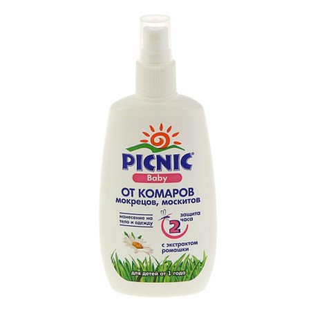 Picnic Baby mosquito spray, 120 ml