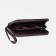 Women's wallet with lightning, brown color
