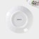 Tea couple ceramic shares “bells”, 2 items: a cup 250 ml, a saucer d = 15 cm, white color
