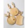 Groot boards and ADELICA box, 3 pcs: 37 × 22 × 2.5 cm, 35 × 22 × 2.5 cm, 35 × 22 × 2.5 cm, a solid massif of the cedar