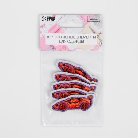 Glue patch for clothes, shoes, bags "Call", 5.2 × 2.2 cm-3