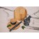 Magistro marble rolling pin, 25 × 2.2 cm, black color