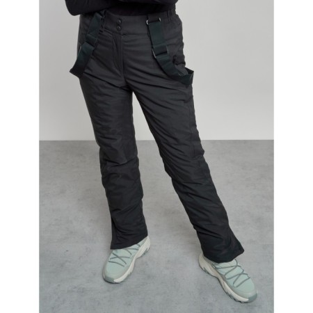 Ski costume female winter, size 50, green color-19