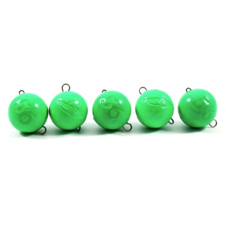 Cargo Cheburashka painted collapsible Yaman 5 pcs., 56 g, green-7