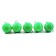 Cargo Cheburashka painted collapsible Yaman 5 pcs., 56 g, green