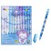 A set of gel handles with erased ink, 12 pieces, 0.38mm, blue rod, mix