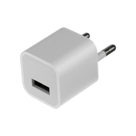 Network charger GQ-2, USB, 1 A, white