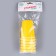 A single -single glass of a plain paper, yellow color, volume of 250 ml, set 10 pieces