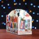 Gift box "houses", 25 x 9.5 x 11 cm