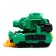 Tank robot, transforms, mix color