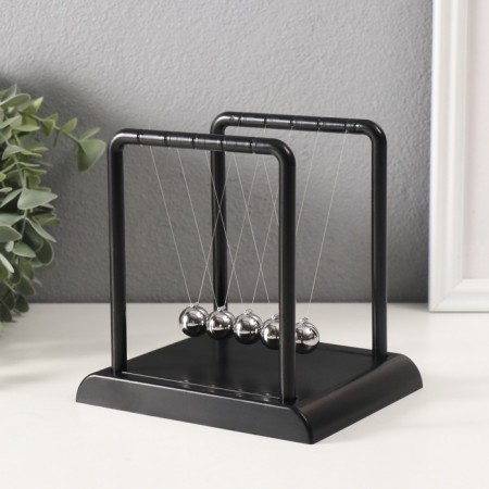 Antistress pendulum black 11.4x13.5x13.7 cm-1