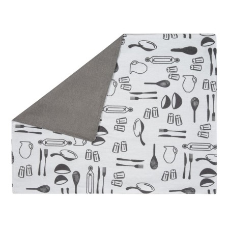 Napkin for Loft devices, size 35x45 cm, color gray color