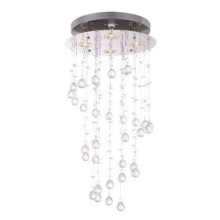ST chandelier. Tropez, 4x5W GU10 LED, chromium color