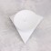 Climber "Asterisk" Metal for 1 candle, 9x3.5 cm, white