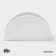 Porcelain napnage magistro Argos, 13.2 × 4.5 × 7 cm, white color