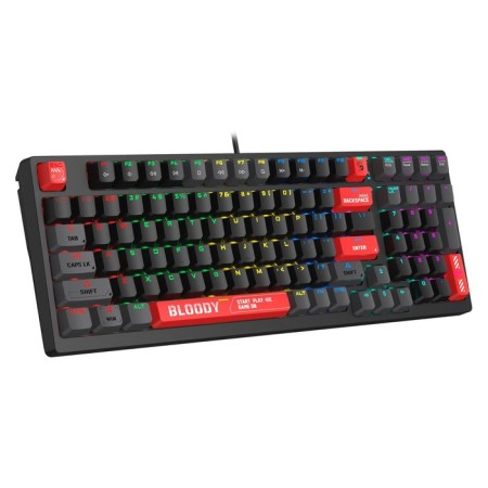 Keyboard A4Tech Bloody S98 Mechanical red USB for Gamer Led (S98 Red)-8