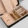 Organizer for jewelry "Portable box", 8 stripes, 4 places, 14 × 21 × 4.5 cm, black color is black