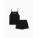 Women's pajamas (top, shorts) KAFTAN LEO Black Collection Rr 44-46