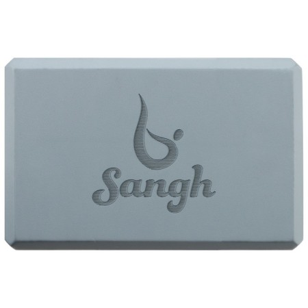 Sangh yoga block, 23x15x8 cm, gray color-11