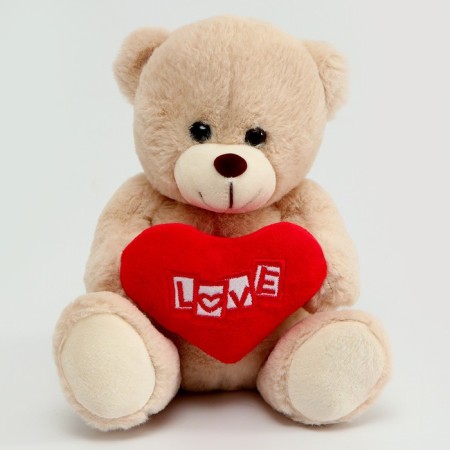 Soft toy "Bear with Heart", 20 cm, color mix-5