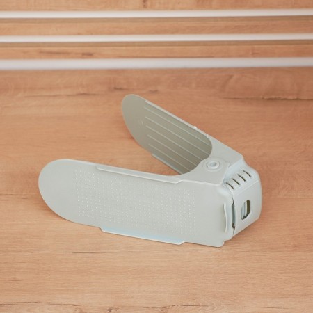 Storage for storage of shoes adjustable, 26 × 10 × 6 cm, blue color-9