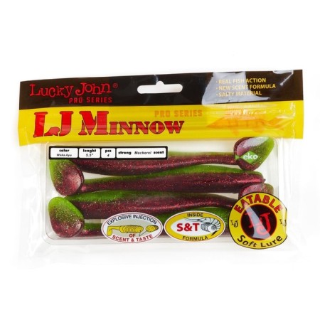 Vibro -highs edible LJ Pro Series Minnow 5.5in (13.90)/T44 4pcs.-2