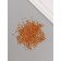 Glass 11/0 "Cylinder. Golden gloss" 10 g