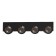 Lamp "BISO" 8XLED 8W 4000K IP66 black 19x4.5x8 cm