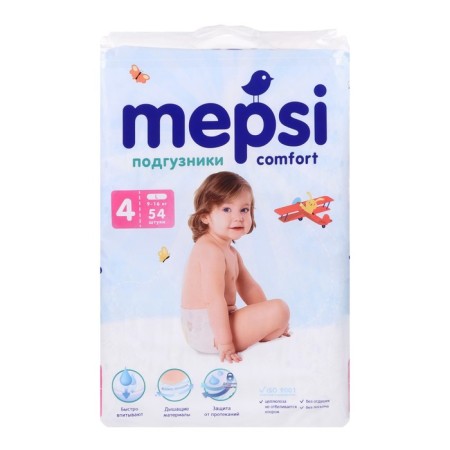 Distributes Mepsi L (9-16kg), 54 pcs